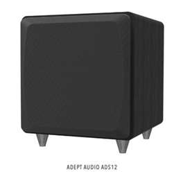 Adept Audio - speakers Adept Audio Dual Woofer Digital Drive Subwoofer - 12 inch Dual-Drive Sub