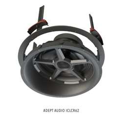Adept Audio - speakers Adept Audio Ceiling LCR Speaker - 6½ inch Polypropylene/Pivoting Silk Dome