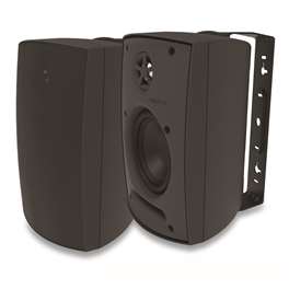 Adept Audio - speakers Adept Audio On-Wall Indoor/Outdoor Speaker - 5¼ inch ABS Cabinet - Black