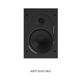 Adept Audio - speakers Adept Audio In-Wall LCR Speaker - 6½ inch Polypropylene/Pivoting Silk Dome