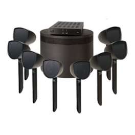 Adept Audio - speakers Adept Audio Soundscape - 8-SAT Outdoor Landscape System