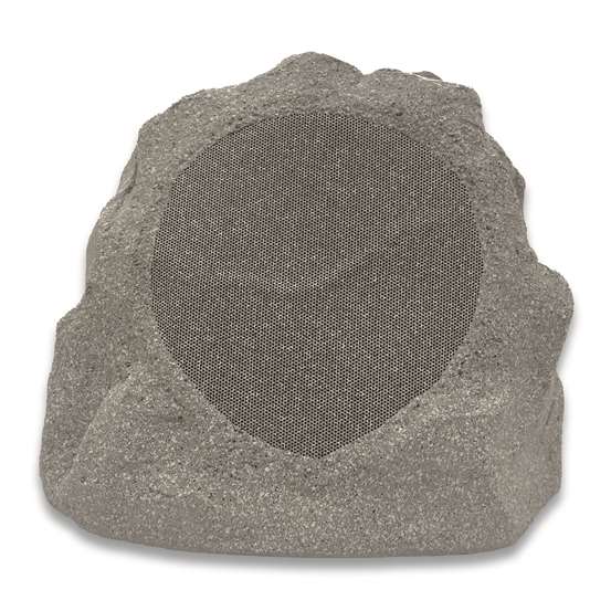 Adept Audio Indoor/Outdoor Landscape/Rock Speaker - 8 inch Rocks- Granite