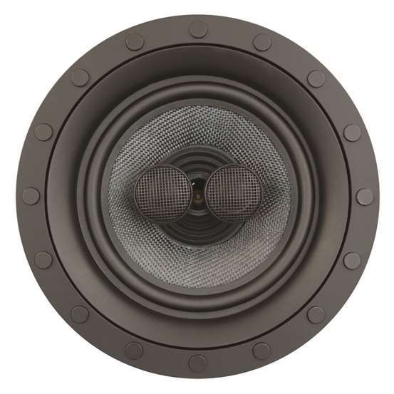 Architectural 6 inch 2-Way Single Stereo Twin Tweeter in-Ceiling Speakers - Pair