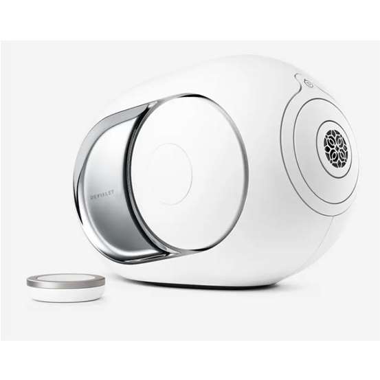 Phantom I Compact Speaker - 103dB Custom - White/Light Chrome