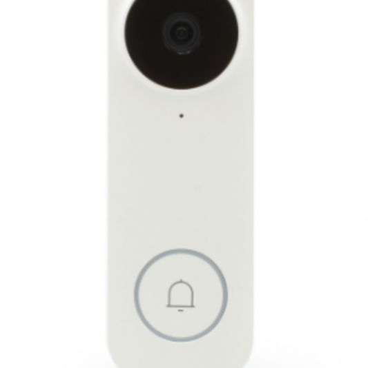 5MP WiFi Video Doorbell. Fixed 2.0mm Lens (164°). Maximum IR LED Length 5m (16.50 ft). 32GB Micro SD Included 12VDC. Built-in MIC. TAA Compliant