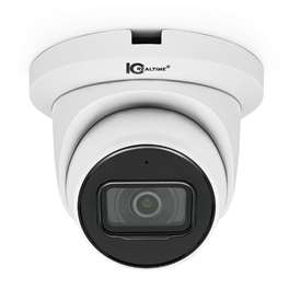 IC Realtime - CCTV cameras 8MP IP Indoor/Outdoor Mid Size Eyeball Dome. Fixed 2.8mm Lens (112°). 164 Feet Smart IR. PoE Capable. Advanced Intelligence - White