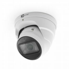 IC Realtime - CCTV cameras 4MP IP Indoor/Outdoor Small Size Starlight Eyeball Dome 2.7mm – 13.5mm Lens (104-27 AOV) 131 Ft IR, POE.