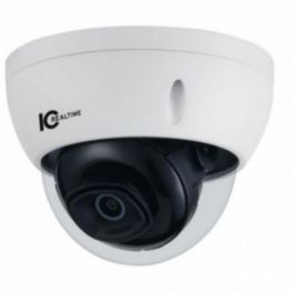 IC Realtime - CCTV cameras 4MP IP Indoor/Outdoor Small Size Vandal Dome. Fixed 2.8mm Lens (122Â°). PoE Capable. (Made on Korea)