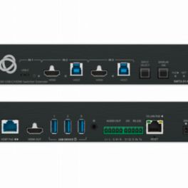 Kramer - Signal Management SWT3-31-HU-TR 3x1 4K60 USB–C/HDMI Switcher Extender