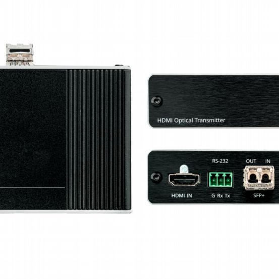 676T 4K60 4:4:4 HDMI and RS-232 Transmitter over Ultra-Reach MM/SM Fiber Optic