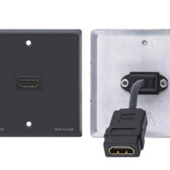 WP-H1M/EU/GB(G) Passive Wall Plate - HDMI (In Grey)