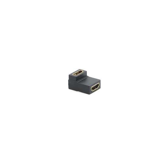 AD-HF/HF/RA HDMI (F) to HDMI (F) Right-Angled Gender Changer