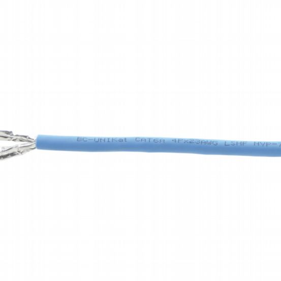 BC-UNIKAT/B2ca-305M 23 AWG U/FTP CAT6A Bulk Cable Optimized for Kramer's DGKat  HDBaseT and LAN applications (Black jacket and Reaction to fire  in accordance with Regulation (EU) No 305/2011  B2ca-s1 d1 a1)