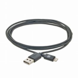 Kramer - Signal Management C-UA/LTN/BK-3 Apple USB Sync & Charging Cable with Lightning Connector - Black