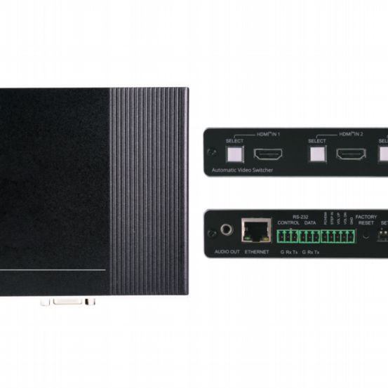 DIP-20 4K60 4:2:0 HDMI & VGA StepIn PoE Transmitter with Ethernet  RS232 & Stereo Audio over ExtendedReach HDBaseT