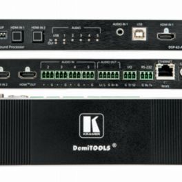 Kramer - Signal Management DSP-62-AEC 6x2 PoE Audio Matrix with DSP and AEC