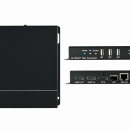 Kramer - signal management KDS-8F Zero Latency 4K HDR SDVoE Video Streaming Transceiver over Fiber Optic