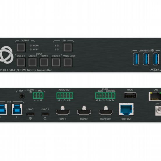 MTX2-42-T 4x2 4K60 USB−C/HDMI Matrix Transmitter