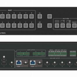 Kramer - Signal Management MTX3-88-SE 8x8 Seamless Matrix Router, 3X3 Videowall & Multi-viewer