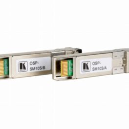 Kramer - signal management OSP-SM10S Optical SFP+ Transceiver Pair over 10G 1270/1330nm Simplex SM Fiber