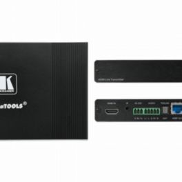 Kramer - Signal Management TP-594Txr 4K HDR HDMI Transmitter with Ethernet  RS-232  IR  ARC & Stereo Audio Routing over PoE Extended-Reach HDBaseT 2.0