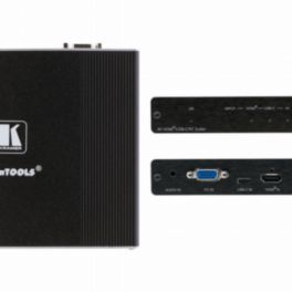 Kramer - Signal Management VP-426C 18G 4K HDR HDMI ProScale Digital Scaler with HDMI  USB-C and VGA Inputs