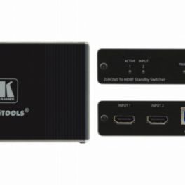 Kramer - signal management VS-21DT 2x1 4K60 4:2:0 HDCP 2.2 HDMI Auto Switcher over HDBaseT