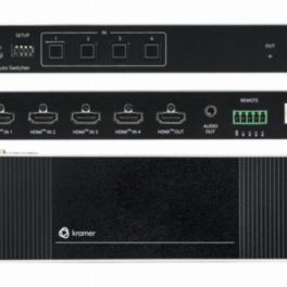 Kramer - signal management VS-411X 4x1 4K HDR HDMI Auto Switcher