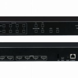 Kramer - signal management VS-44H2 4x4 4K HDR HDCP 2.2 Matrix Switcher