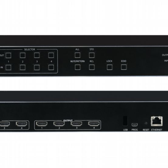 VS-44H2 4x4 4K HDR HDCP 2.2 Matrix Switcher