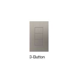 Lutron - lighting control & bespoke blinds Square Style 2 Column Palladiom Keypad
