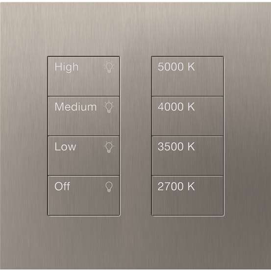 Palladiom Keypad. USA Style 4 Button with Predefined Engraving
