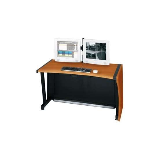 Lcd Montoring Desk 48 Honey Maple Ma Ld 4830hm Products