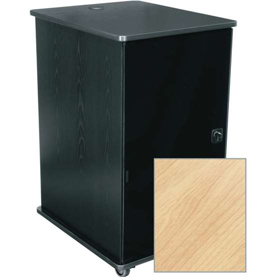 MFR Series Stand Alone Rack - 16U - 693mm Depth - Knotted Maple