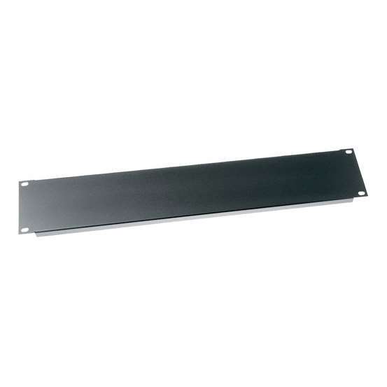 Blank Panel, 1 RU, Aluminium, Flanged, 12 pc. Contractor Pack