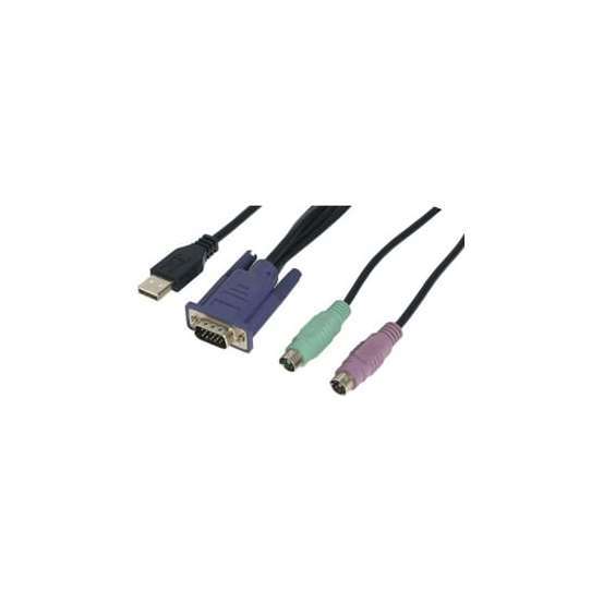 Cables, PS/2 and USB, 4 pc.