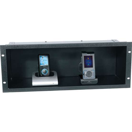 Media Rackshelf, 4 RU, Anodised