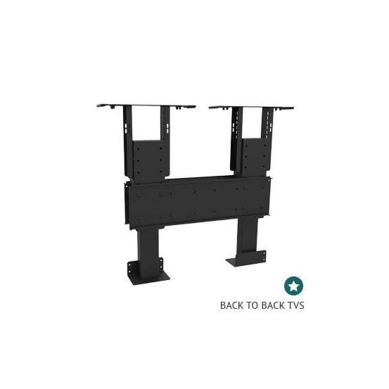 Nexus-21 Dual Pop-Up Back-to-Back TV Lift for up to 65 inch TVs