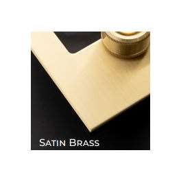 Polar Bear Design - thermostats and keypads Face Plate Kit International SeeTouch - Satin Brass