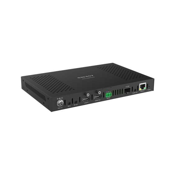 Savant ProAV IP Video Single Output Receiver 4K with Control (Fibre)