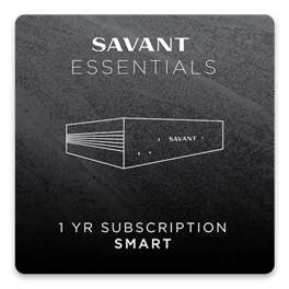 Savant - control, multi-room audio & speakers Essentials 1 Year Subscription (Smart)